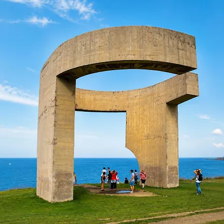 아파트 Corazon De Gijon, A 1 Min De Playa, Bares Y Puerto 기욘